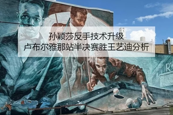 孙颖莎反手技术升级 卢布尔雅那站半决赛胜王艺迪分析